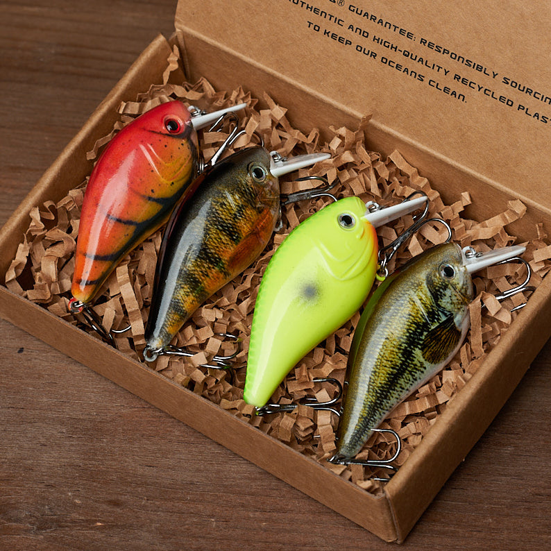 Load image into Gallery viewer, ReCast Squarebill Crankbait Full Collection (4 pack)
